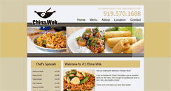 Desktop Screenshot of no1chinawok.com